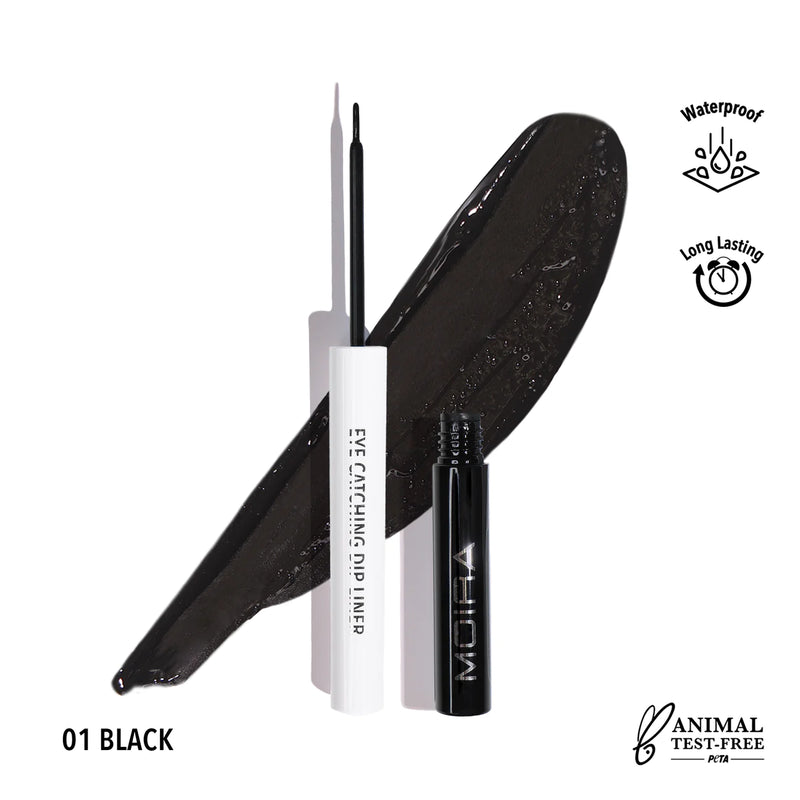 Load image into Gallery viewer, Eyes-MOIRA Eye Catching Dip Liner- Black ECD001 (3pc bundle, $3 each)
