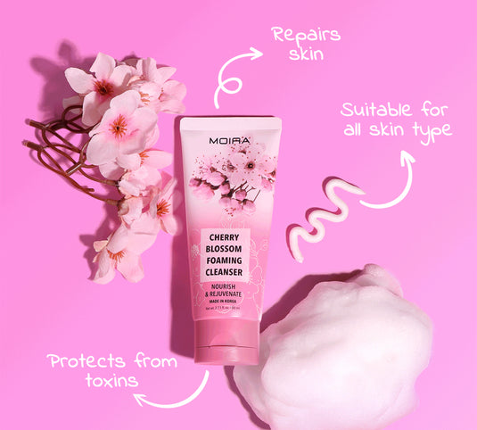 Skincare- MOIRA Foaming Cleanser Cherry Blossom FOC005 (3pc Bundle, $3.50 each)