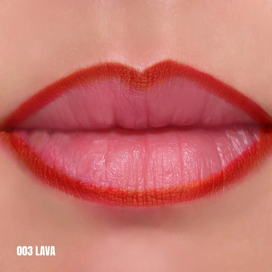 MOIRA FLL003 Flirty Lip Pencil - LAVA (6pc bundle, $2 each)