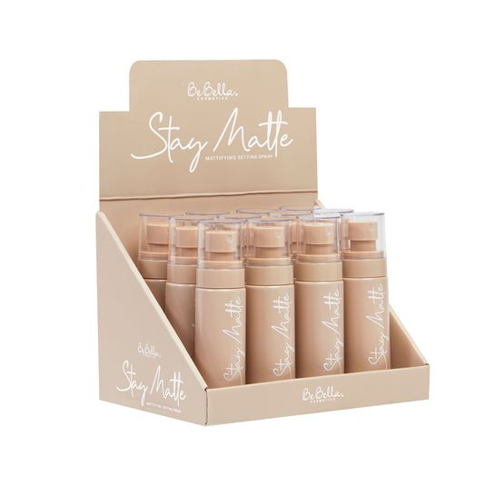 BeBella Stay Matte Setting Spray (12pc Display $2.75 each)