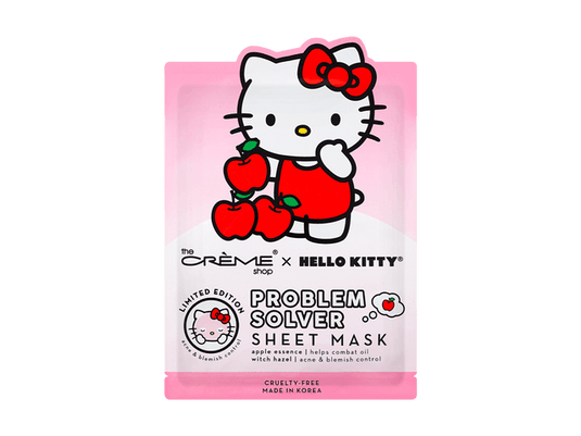 Crème Hello Kitty Problem Solver Sheet Mask CR-MA-HKPS (6pc bundle,$2.50 each)