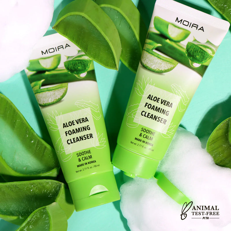 Load image into Gallery viewer, Skincare- MOIRA Foaming Cleanser Aloe Vera FOC004 (3pc Bundle, $3.50 each)
