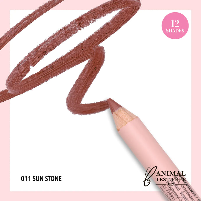 MOIRA SGP011 Signature Lip Pencil - SUN STONE (6pc bundle, $2 each)