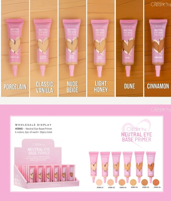 Beauty Creations Neutral eye base primer (36pcs display)