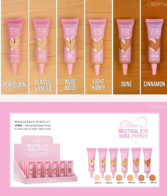Beauty Creations Neutral eye base primer (36pcs display)