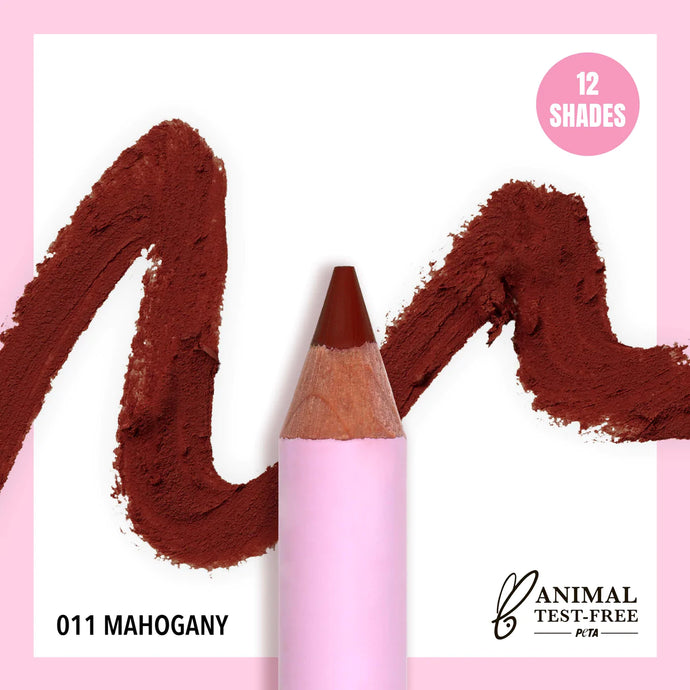 MOIRA FLL011 Flirty Lip Pencil - MAHOGANY (6pc bundle, $2 each)