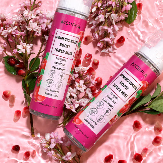 Skincare - MOIRA Boost Toner Mist- Pomegranate BTM004 (3pcs bundle, $4 each)