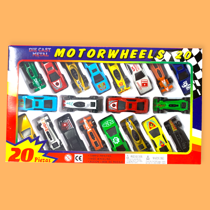 Toy- 20pc Toy car set (6pc bundle, $3.50 ea)