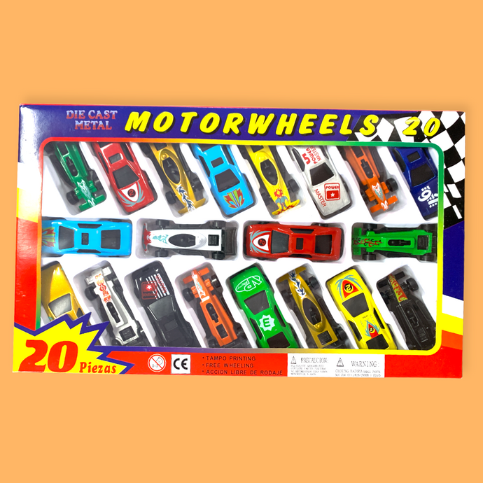 Toy- 20pc Toy car set (6pc bundle, $2.50 ea)