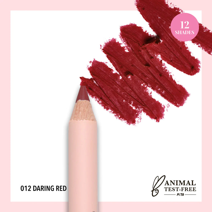 MOIRA SGP012 Signature Lip Pencil - DARING RED (6pc bundle, $2 each)