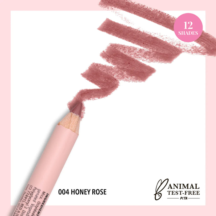 MOIRA SGP004 Signature Lip Pencil - HONEY ROSE (6pc bundle, $2 each)