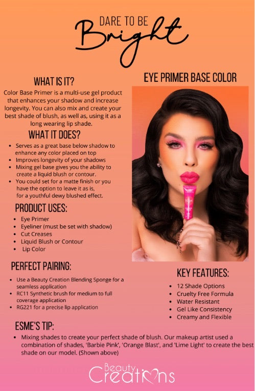 Load image into Gallery viewer, Beauty Creations Dare to be Bright COLOR BASE PRIMER  (144pc bulk, $2 each)
