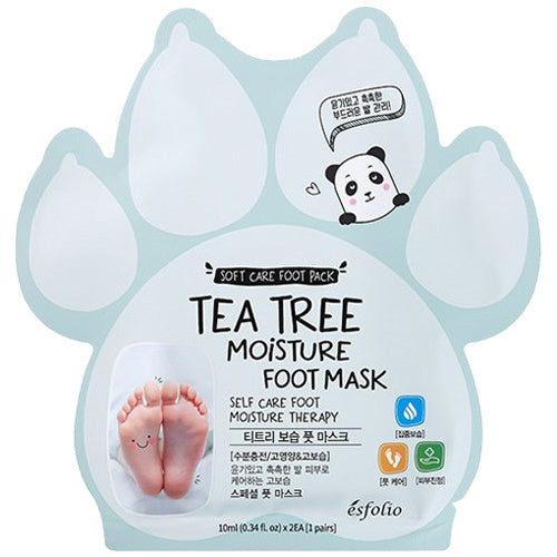 Esfolio Tea Tree moisture foot mask  (3 boxes,$10 each)